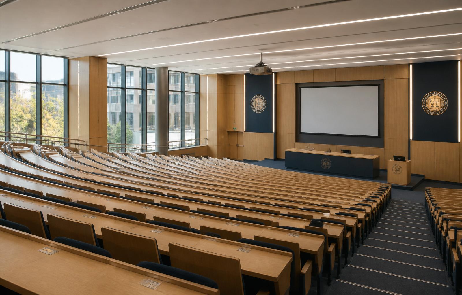 قاعة جامعية